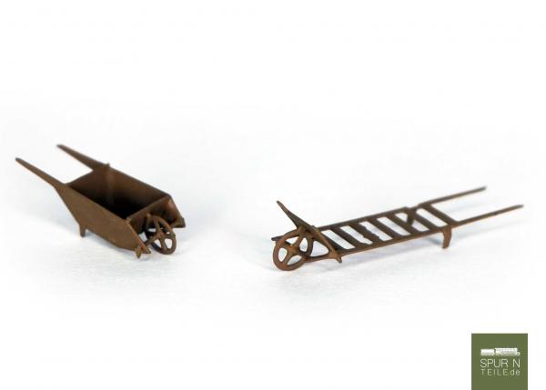 Anlagen-Architekt - 3007 - Schubkarren-Set (Fertigmodell)