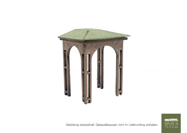 Anlagen-Architekt - 3901 - Holz-Windfang (Bausatz)