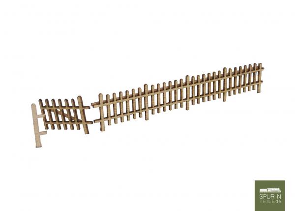 Anlagen-Architekt - 3911 - Gartenzaun 6-teilig (Bausatz)