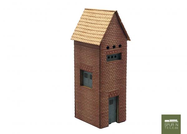 Anlagen-Architekt - 3965 - Ein Trafohaus Backstein (Bausatz) - ehemals Micro Welten 02-50