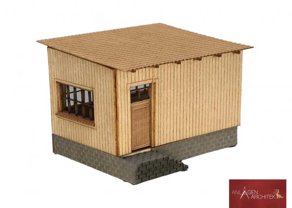 Anlagen-Architekt - 2973 - Weichenposten holz (Bausatz) - Spur Z