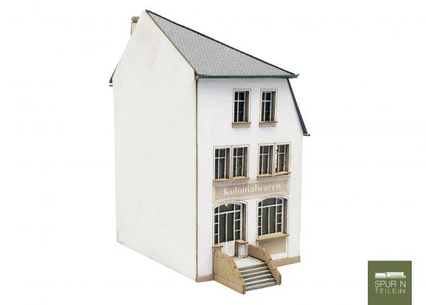 Anlagen-Architekt - 4085 - Genossenschaftshaus Pirkweg 20 mit Geschäft "Kolonialwaren (Bausatz)