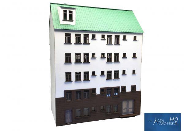 Anlagen-Architekt - 8073 - Stadthaus Waßstraße 19 / Künstlerhaus mit Atelier - Spur H0