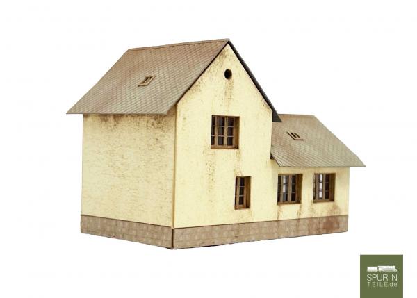 Anlagen-Architekt - 4316 - Dorfhaus mit Anbau (Bausatz) - ehemals Micro Welten 02-72