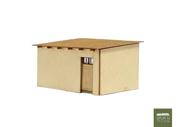 Anlagen-Architekt - 3957 - Garage verputzt (Bausatz) - ehemals Micro Welten 03-17